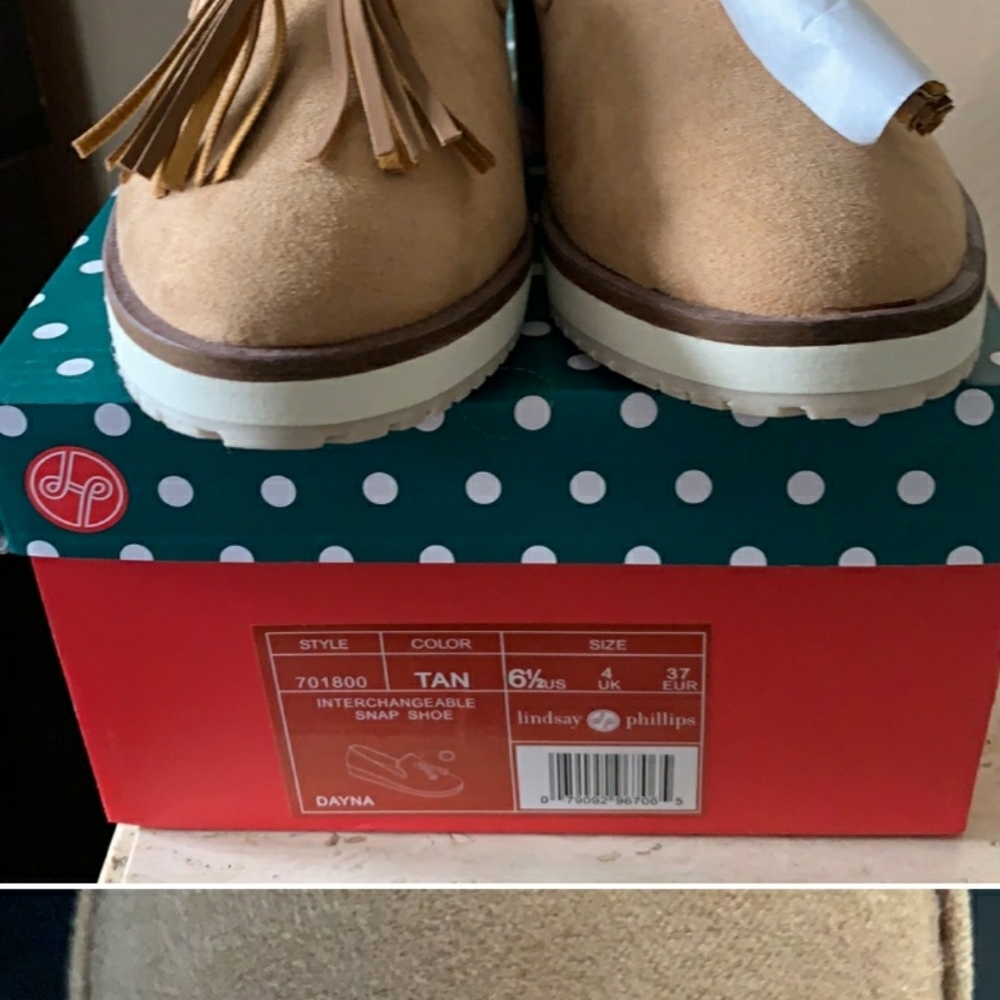 Lindsay Phillips Dayna Tassel Loafer w/Chaz Snaps